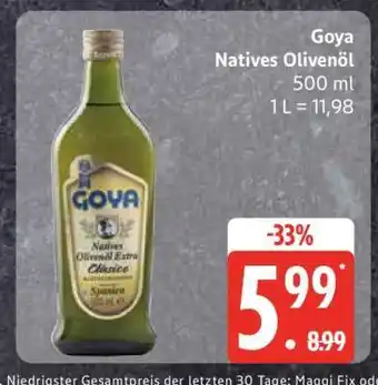 Edeka Goya Natives Olivenöl Angebot