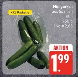 Edeka Minigurken Angebot