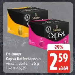 Edeka DALLMAYR Capsa Kaffeekapseln Angebot