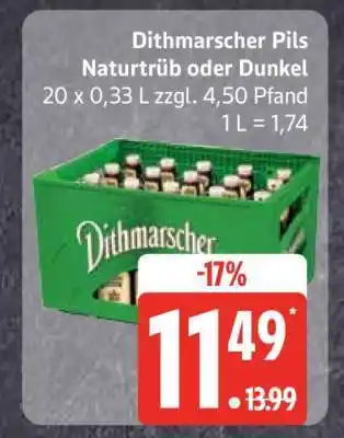 Edeka Dithmarscher Pils, Naturtrüb oder Dunkel Angebot