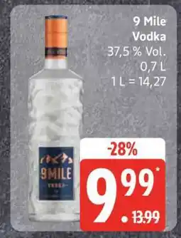 Edeka 9 MILE Vodka Angebot