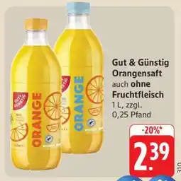 Edeka Gut & Günstig Orangensaft Angebot