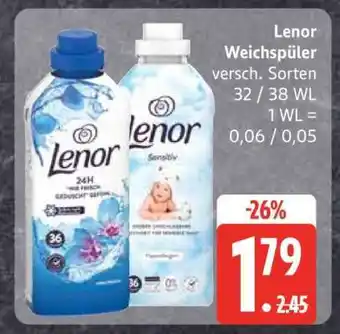 Edeka Lenor Weichspüler Angebot