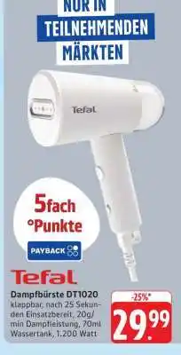 Edeka Tefal Dampfglätter DT1020 Angebot