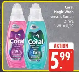 Edeka CORAL Magic Wash Angebot