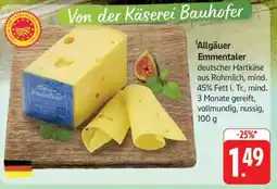 Edeka Allgäuer Emmentaler Angebot