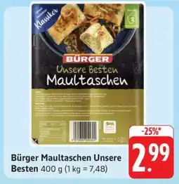 Edeka Bürger Maultaschen Unsere Besten Angebot
