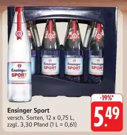 Edeka Ensinger Sport Angebot