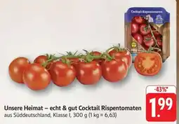 Edeka Unsere Heimat – echt & gut Cocktail Rispentomaten Angebot