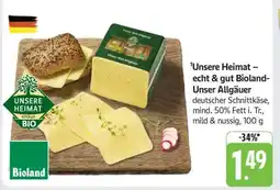 Edeka Unsere Heimat – echt & gut Bioland- Unser Allgäuer Angebot