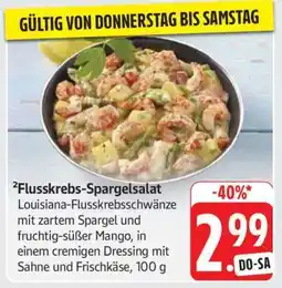 Edeka Flusskrebs-Spargelsalat Angebot