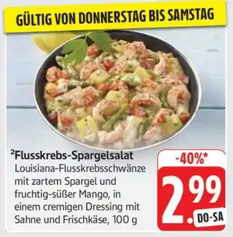 Edeka Flusskrebs-Spargelsalat Angebot