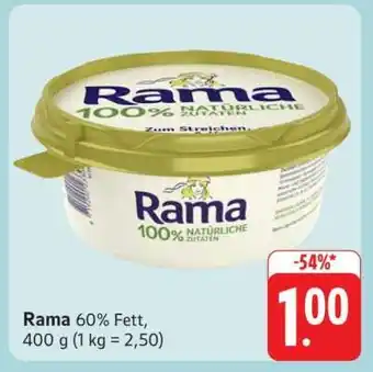 Edeka Rama 60% Fett Angebot