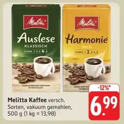 Edeka Melitta Kaffee Angebot