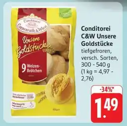 Edeka Conditorei C&W Unsere Goldstücke Angebot