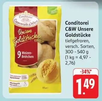Edeka Conditorei C&W Unsere Goldstücke Angebot