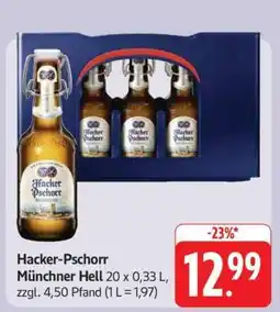 Edeka Hacker Pschorr Münchner Hell Angebot