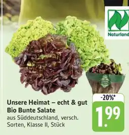 Edeka Bio Bunte Salate Angebot
