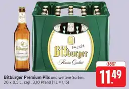Edeka Bitburger Premium Pils Angebot