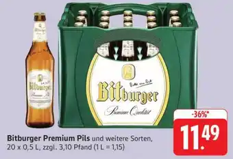 Edeka Bitburger Premium Pils Angebot