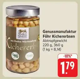 Edeka Genussmanufaktur Föhr Kichererbsen Angebot