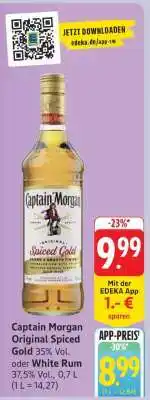 Edeka Captain Morgan Original Spiced Gold Angebot