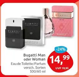 Edeka Bugatti Man oder Woman Angebot
