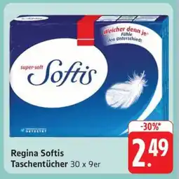 Edeka Regina Softis Taschentücher 30 x 9er Angebot