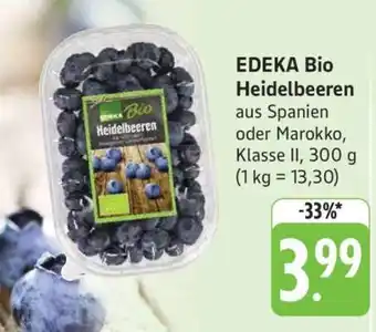 Edeka EDEKA Bio Heidelbeeren Angebot