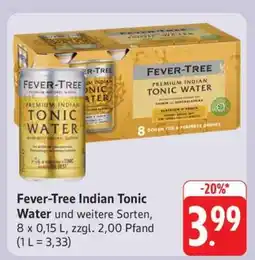 Edeka Fever-Tree Indian Tonic Water Angebot