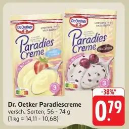 Edeka DR. OETKER Paradiescreme Angebot
