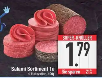 Edeka Salami- Sortiment 1a Angebot