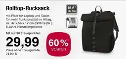 Edeka Rolltop-Rucksack Angebot