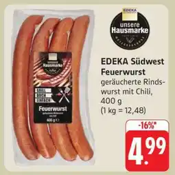 Edeka EDEKA Südwest Feuerwurst Angebot