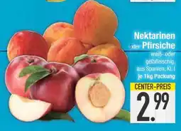 Edeka Nektarinen oder Pfirsiche Angebot