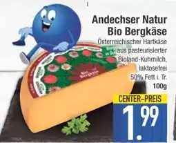 Edeka Andechser Natur Bio-Bergkäse Angebot