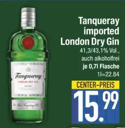 Edeka Tanqueray imported London Dry Gin Angebot