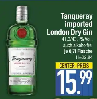 Edeka Tanqueray imported London Dry Gin Angebot