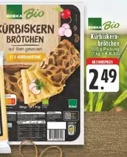 Edeka EDEKA Bio Kürbiskernbrötchen Angebot