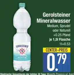Edeka Gerolsteiner Mineralwasser Angebot