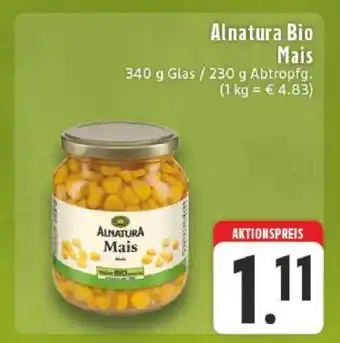 Edeka Alnatura Bio Mais Angebot