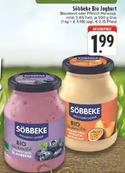 Edeka Söbbeke Bio Joghurt Angebot