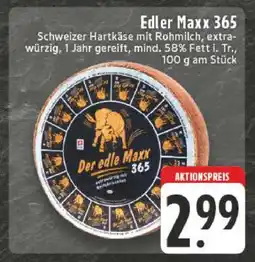 Edeka Edler Maxx 365 Angebot
