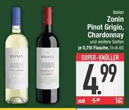 Edeka Zonin Pinot Grigio, Chardonnay Angebot