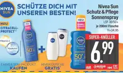Edeka Nivea Sun Schutz & Pflege Sonnenspray Angebot