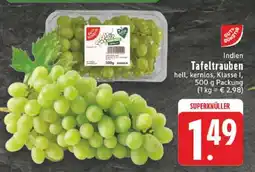 Edeka Indien Tafeltrauben Angebot
