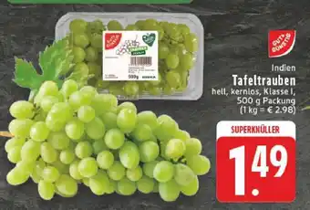 Edeka Indien Tafeltrauben Angebot