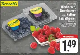 Edeka Driscoll's Himbeeren, Brombeeren oder Kulturheidelbeeren Angebot