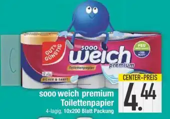 Edeka sooo weich premium Toilettenpapier Angebot