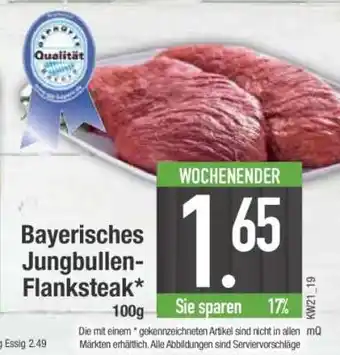 Edeka Bayerisches Jungbullen-Flanksteak Angebot